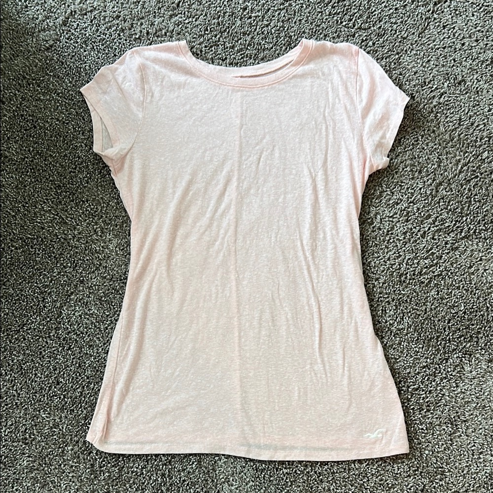Hollister pastel Pink Short Sleeve T-Shirt